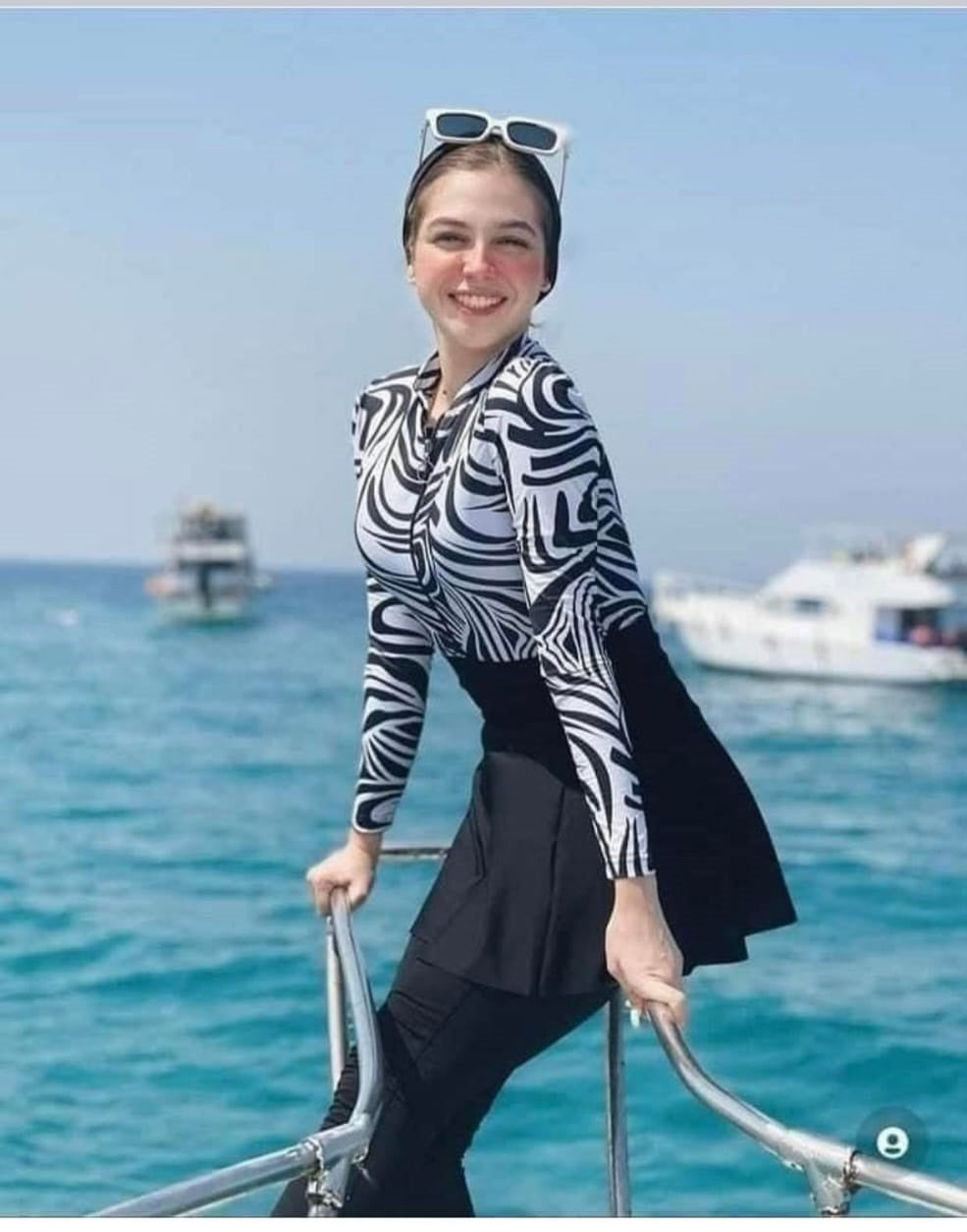 بوركيني زيبرا 4 قطع كود:LAV-10