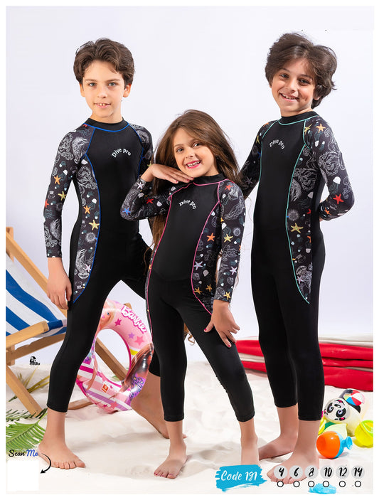 مايوه أطفال سالوبيت بأكمام